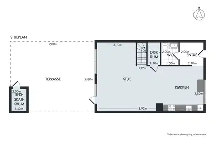 Visual presentation of the listing