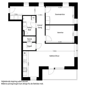 Visual presentation of the listing