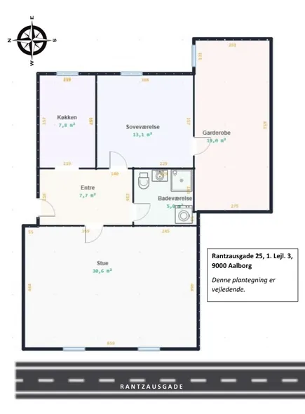 Visual presentation of the listing