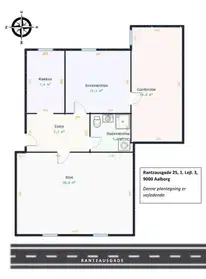 Visual presentation of the listing