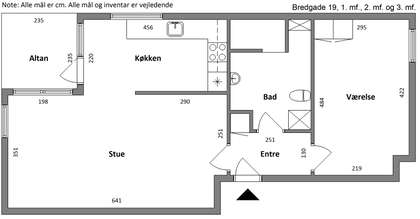Visual presentation of the listing