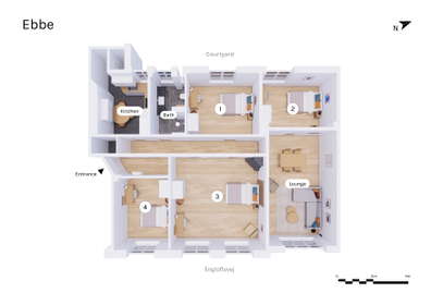 Visual presentation of the listing