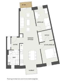 Visual presentation of the listing