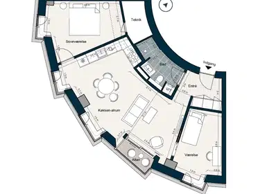 Visual presentation of the listing