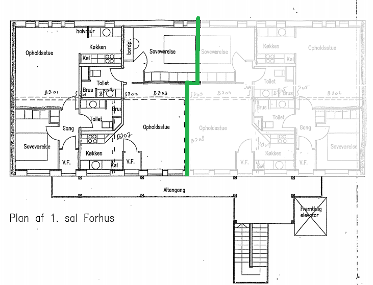 Visual presentation of the listing