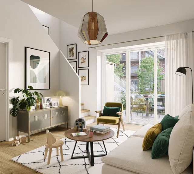 townhouse Lyst og funktionelt rækkehus i Travbyen