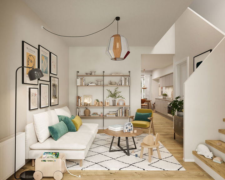 Bright and functional terraced house in Travbyen - Hinkeruden, Billund - 0