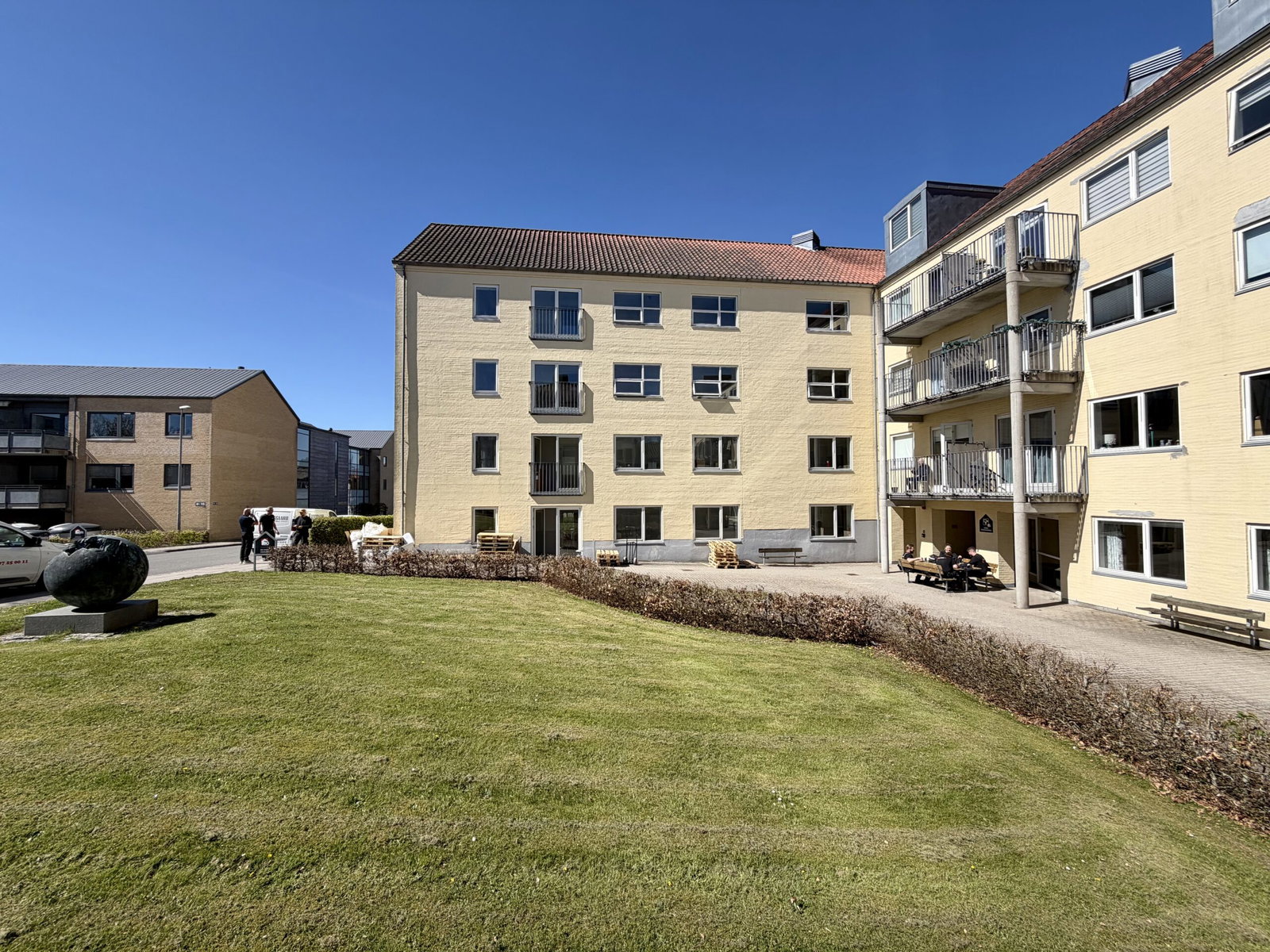 apartment Moderne 2-værelses i central, nyrenoveret ejendom