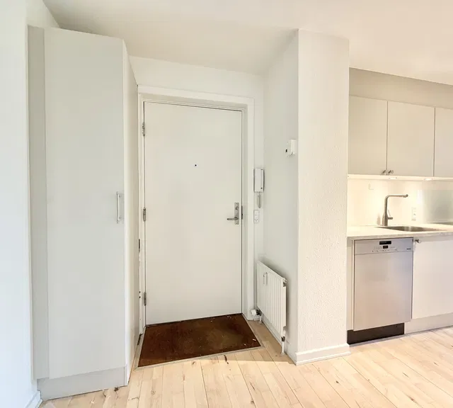 apartment Moderne 2-værelses i central, nyrenoveret ejendom