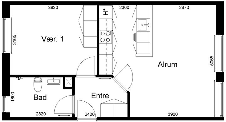 2-room apartment in Thyholm - Torvegade, Thyholm - 4