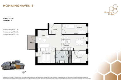 Visual presentation of the listing