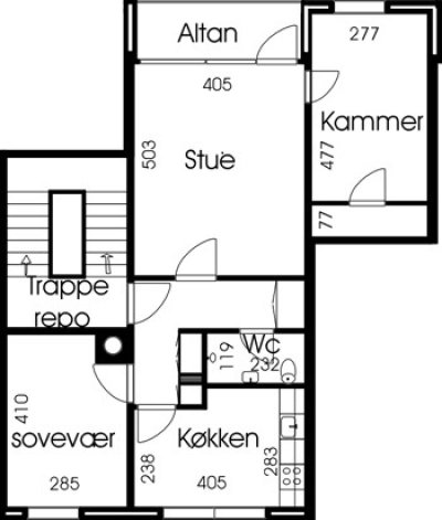 Renovated apartment with newer installations - Provst Dreslers Vej, Frederikshavn - 3