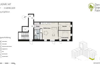 Visual presentation of the listing