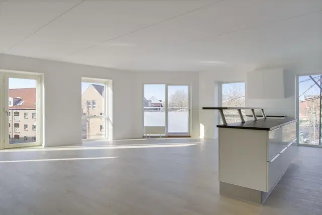apartment Eksklusiv hjørnelejlighed med altan