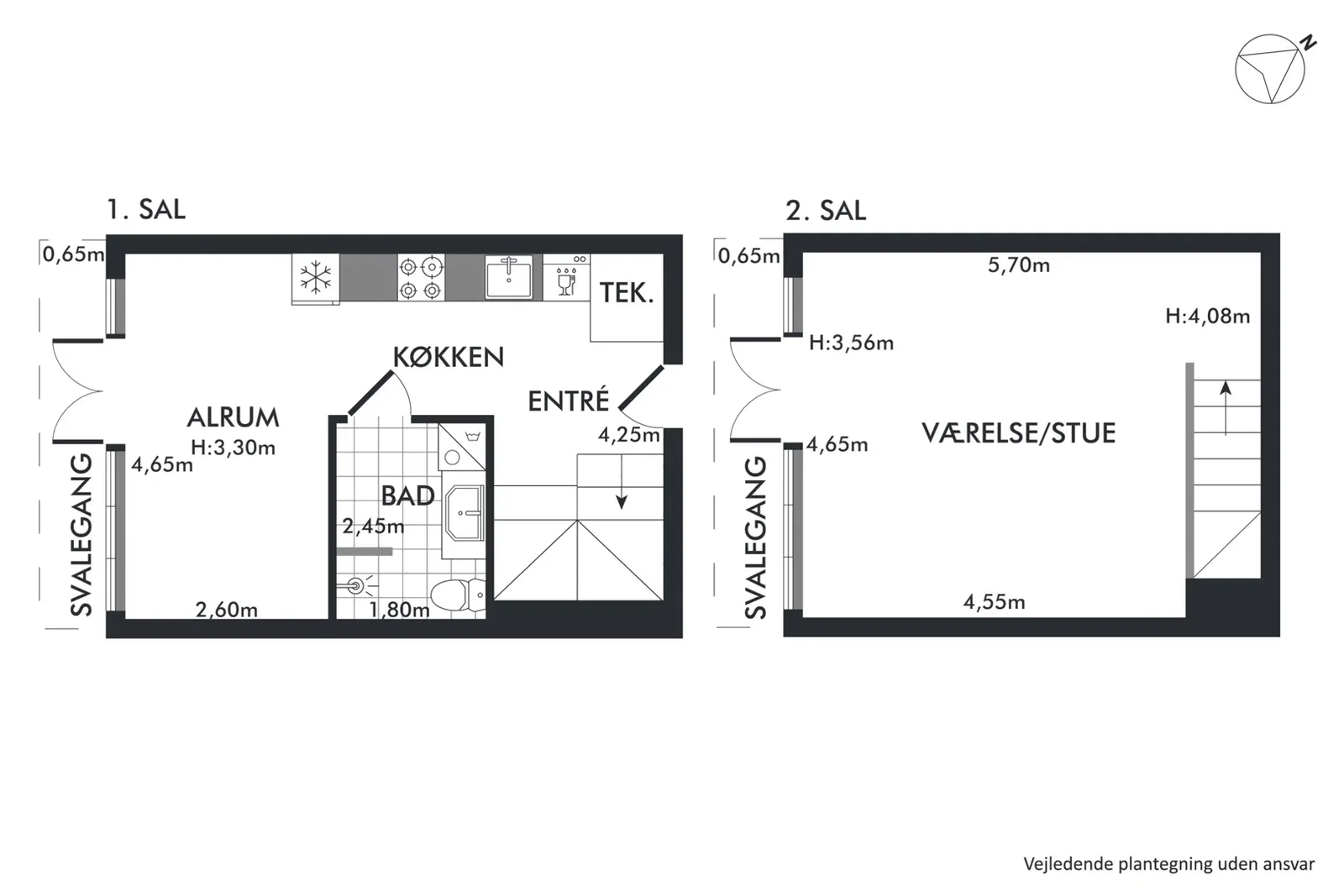 Visual presentation of the listing