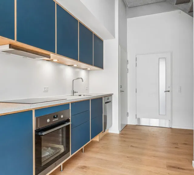 apartment Charmerende lejlighed med hems og lys opholdsstue