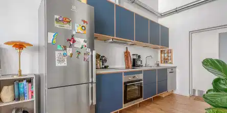 apartment Charmerende lejlighed med hems og lys opholdsstue