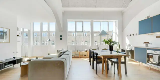 apartment Lys to-plans 3-værelses lejlighed med spansk altan