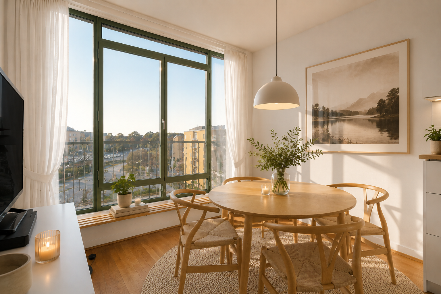Visual presentation of the listing