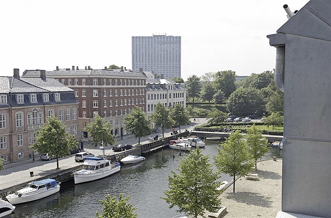apartment Penthouse med 4 terrasser og kanaludsigter, Christianshavn