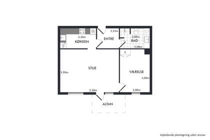 Visual presentation of the listing