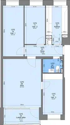 apartment Dejlig familiebolig i 8930 Randers NØ