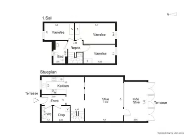 Visual presentation of the listing