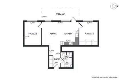 Visual presentation of the listing