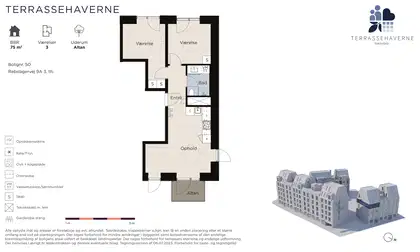 Visual presentation of the listing
