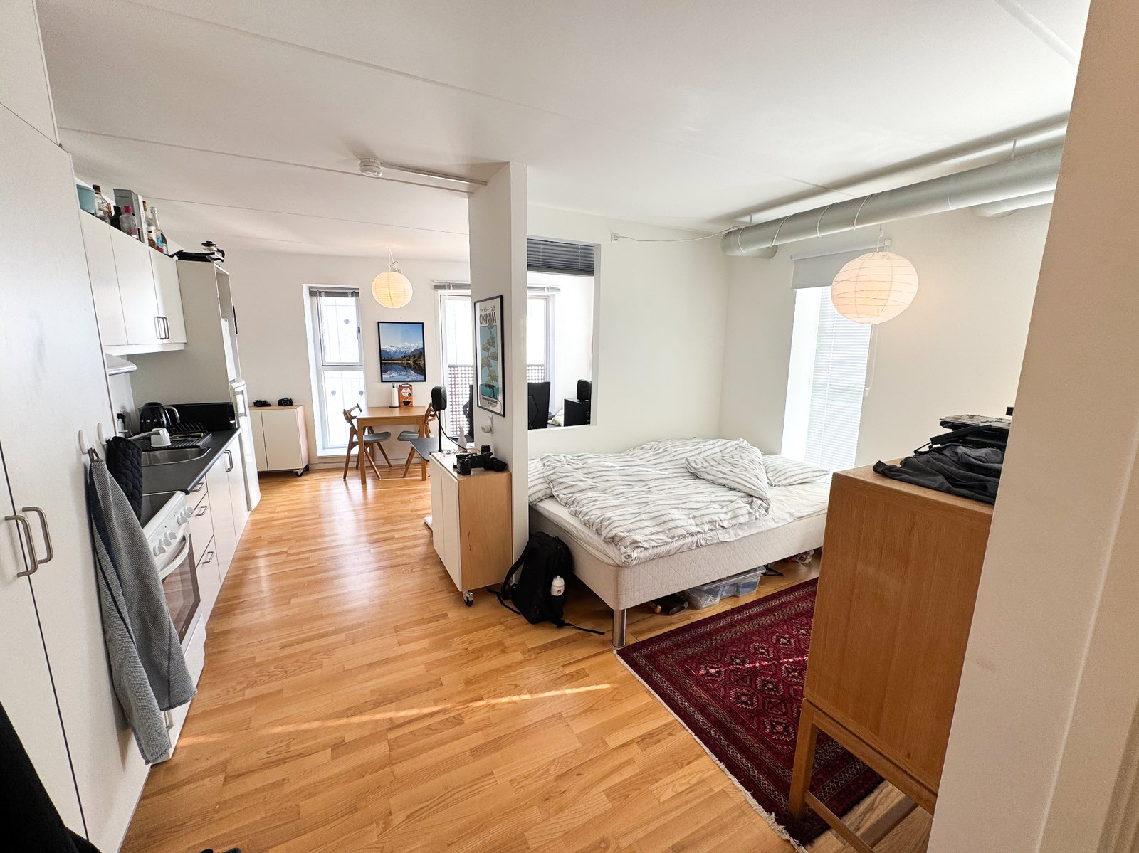 apartment Lys, møbleret studiebolig med central beliggenhed i Aalborg