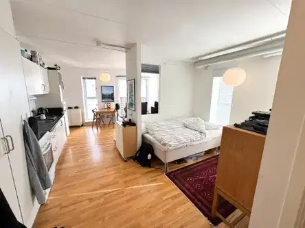 apartment Lys, møbleret studiebolig med central beliggenhed i Aalborg