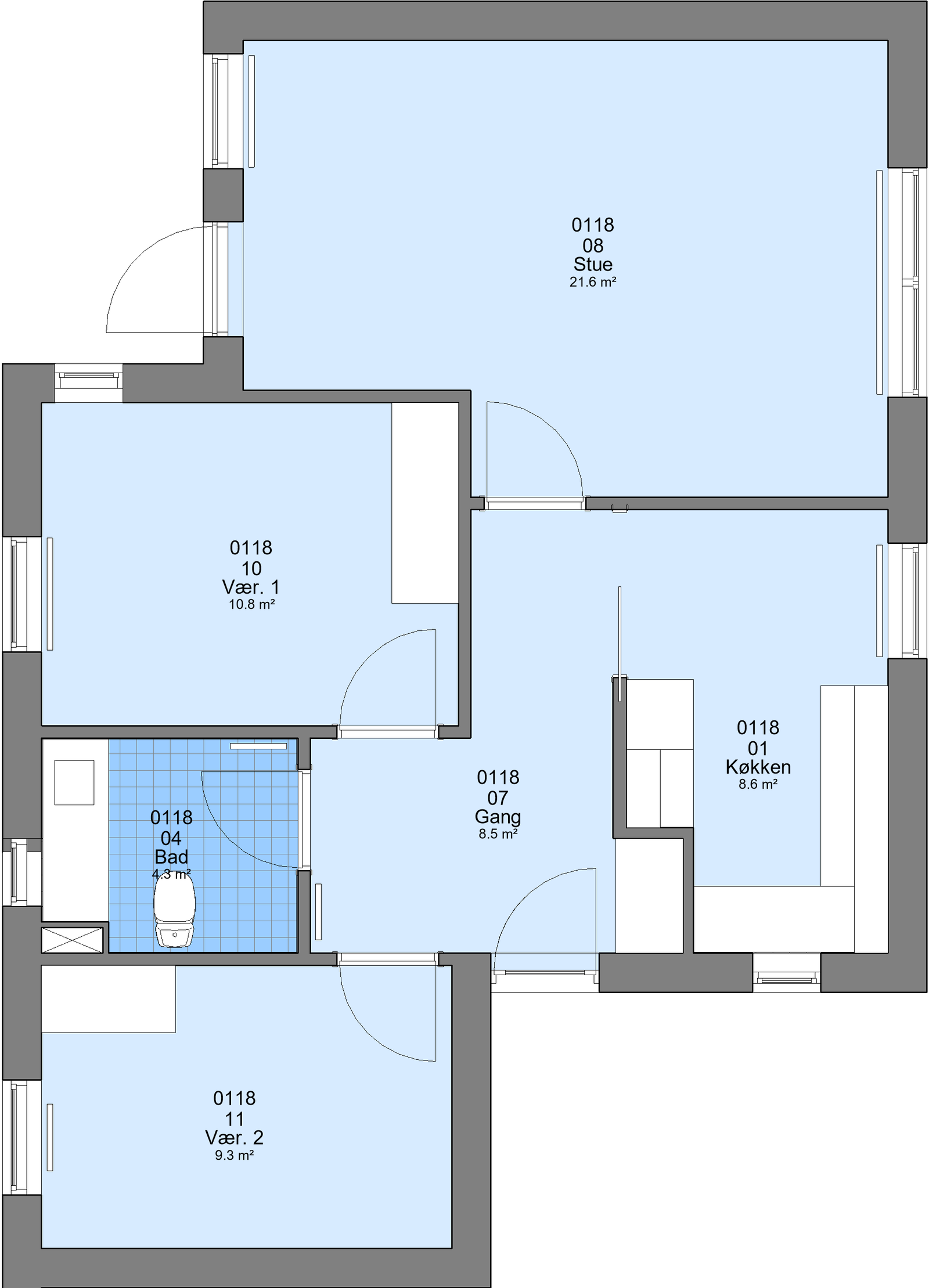 apartment Prisvenlig lejlighed