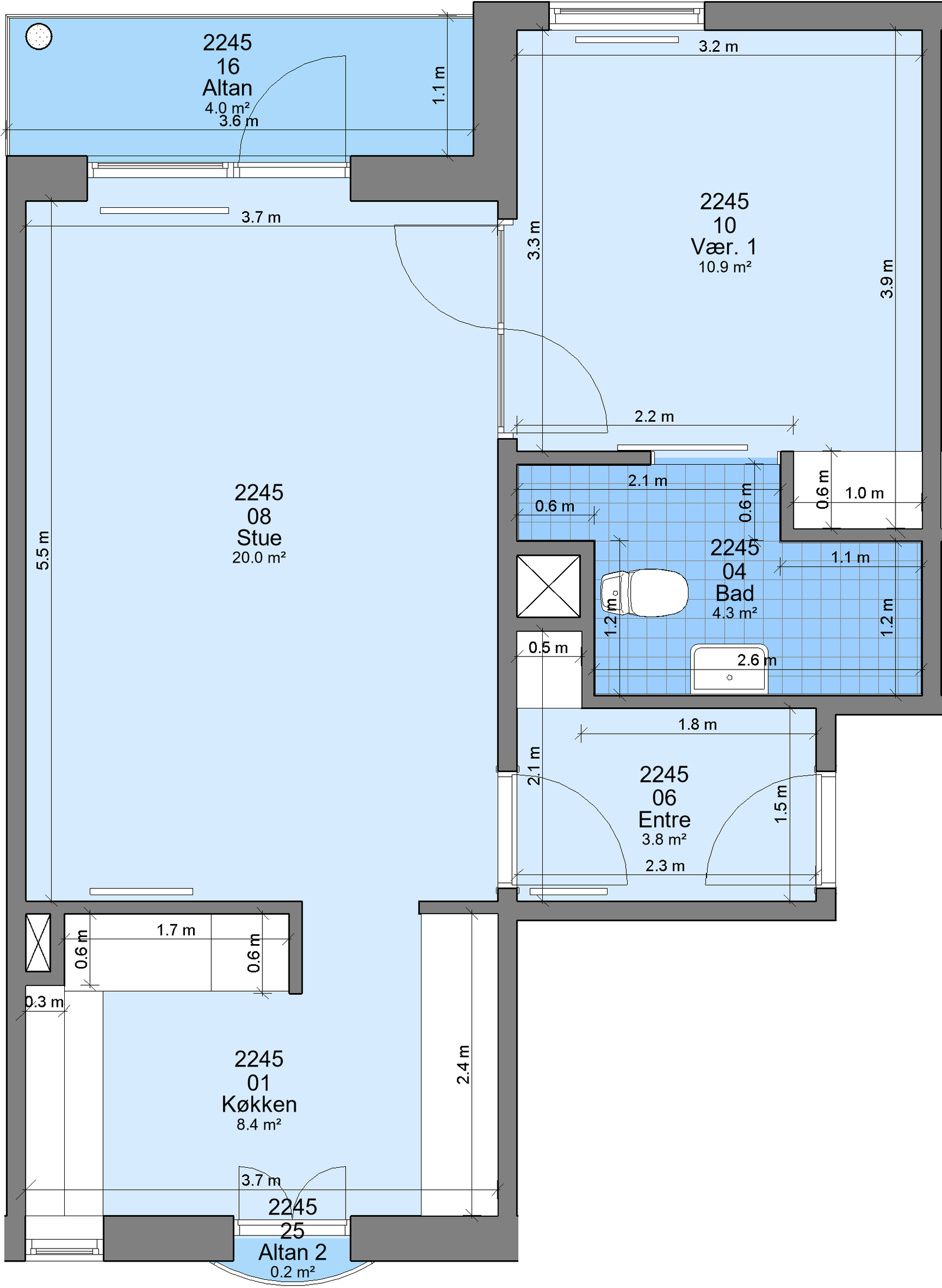 apartment Dejlig familiebolig i 8900 Randers C
