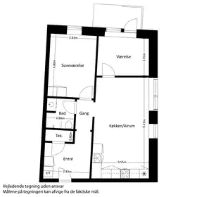 Visual presentation of the listing