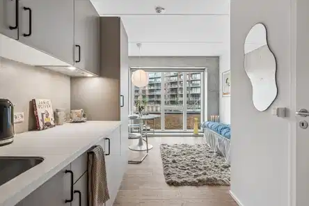 apartment Bright 29 m² studio in Vejle