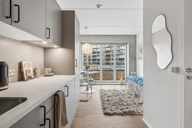 apartment Lys 1-værelses på 29 m² i aktivt fællesskab