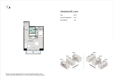 Visual presentation of the listing