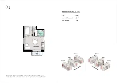Visual presentation of the listing