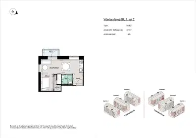 Visual presentation of the listing