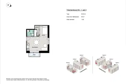 Visual presentation of the listing