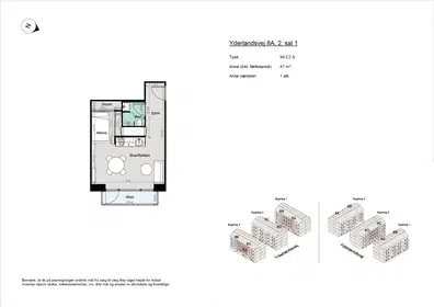 Visual presentation of the listing