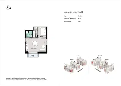 Visual presentation of the listing