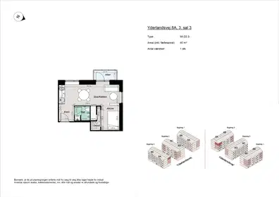 Visual presentation of the listing