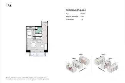 Visual presentation of the listing