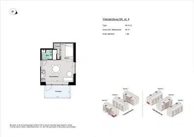 Visual presentation of the listing