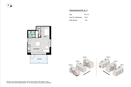 Visual presentation of the listing