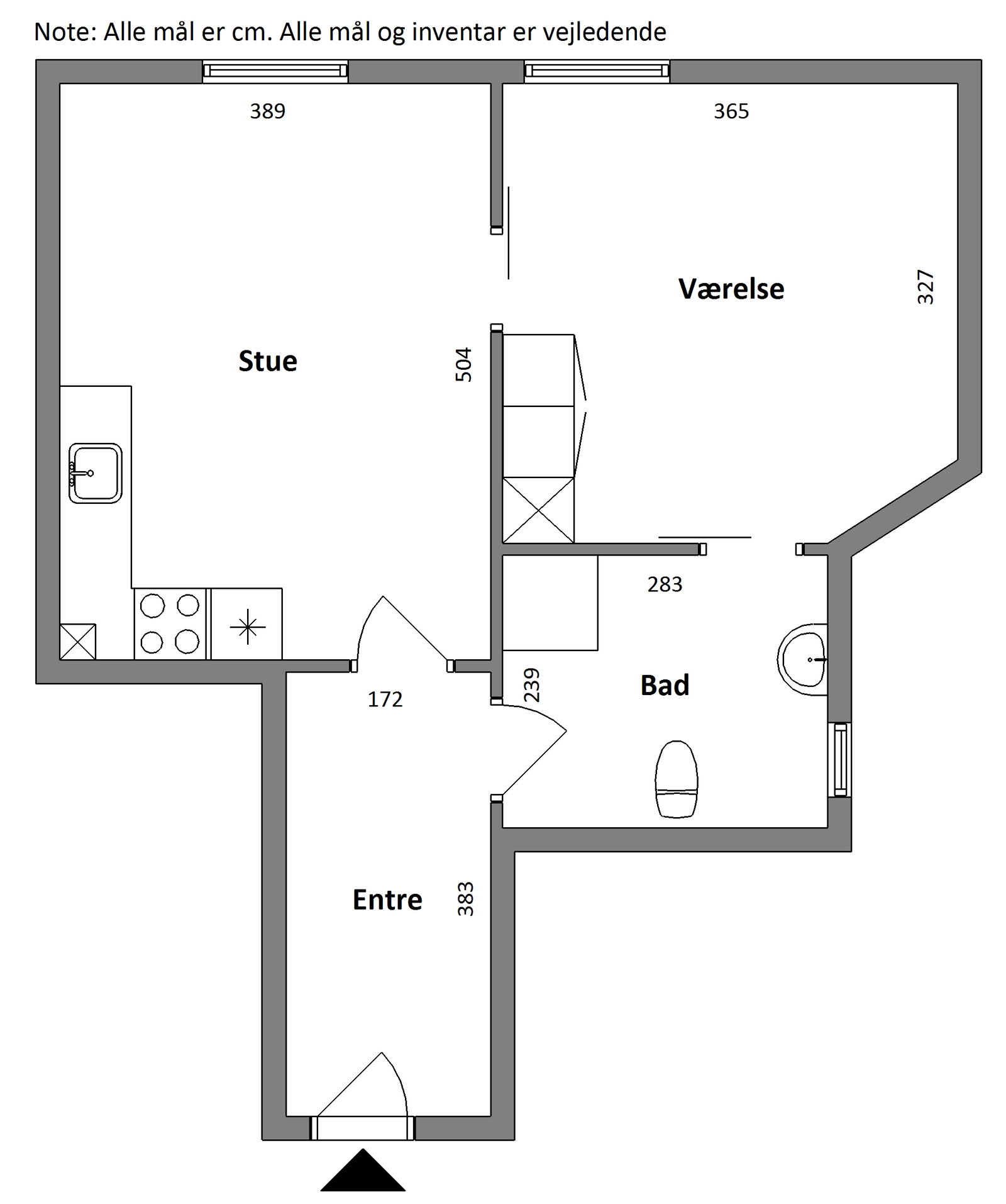 Visual presentation of the listing