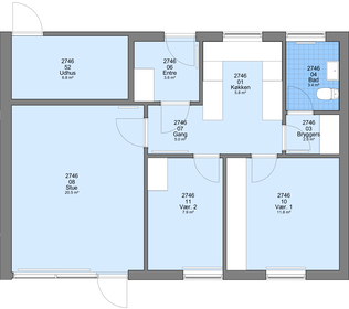Visual presentation of the listing