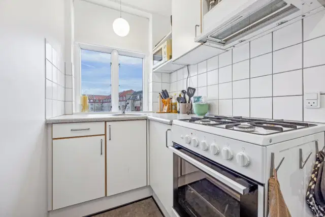 apartment Lys 2-værelses i Vestbyen – centralt og praktisk