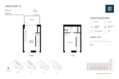 Visual presentation of the listing
